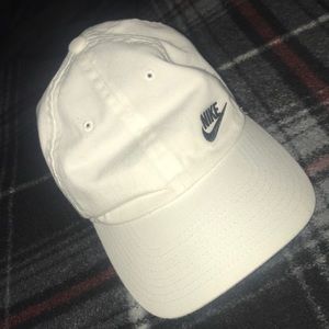 Nike white hat